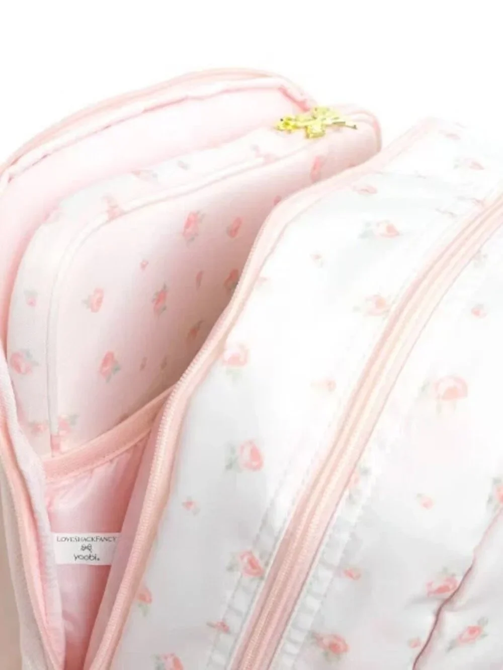 LoveShackFancy x Target - Yoobi Blooming Heirloom Ditsy Backpack Breezy Blue